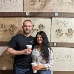 Rylie and husband at Billy Bob's.