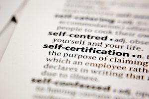 Self-Certification